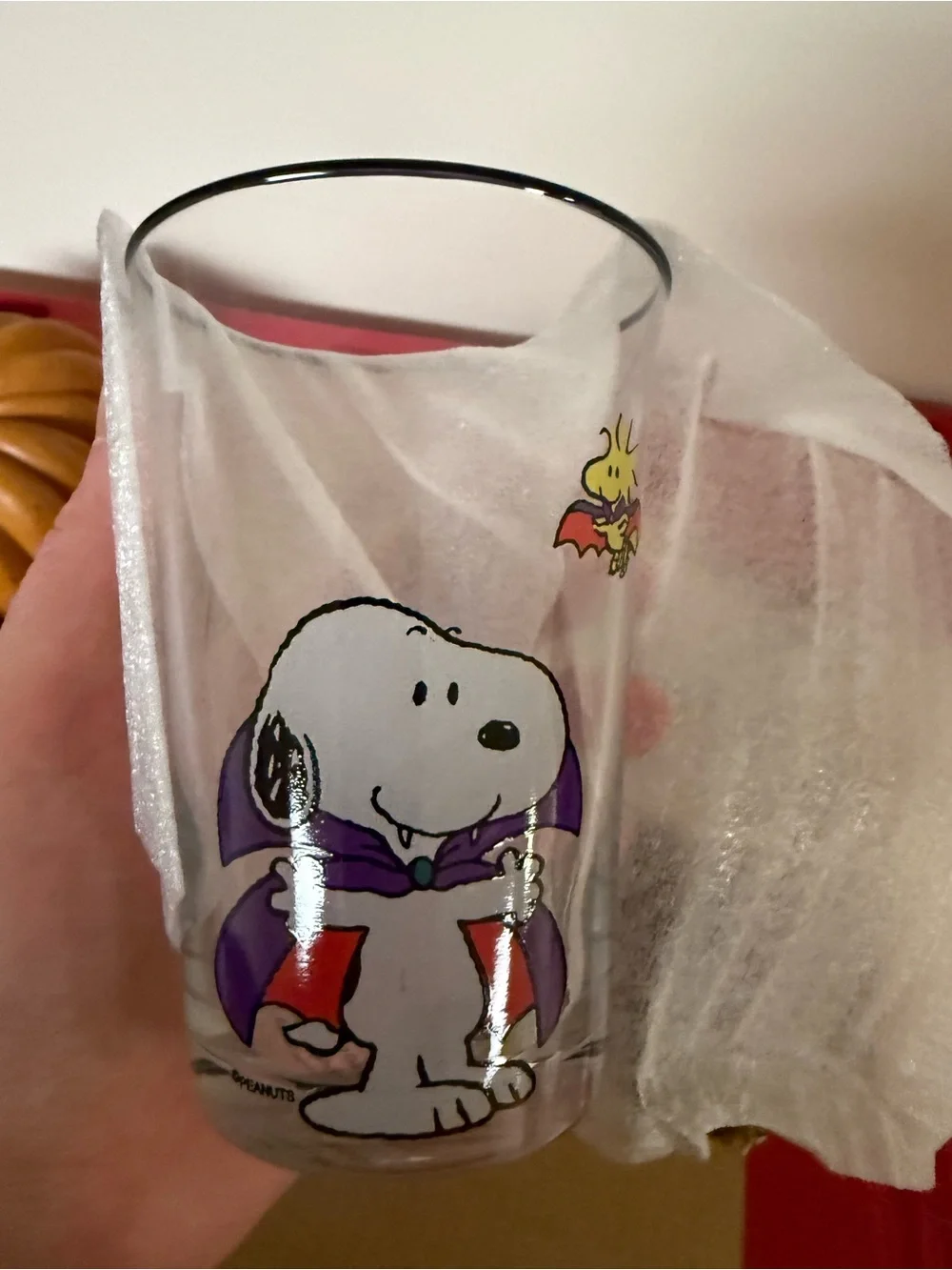 New Williams Sonoma Peanuts Halloween Glasses